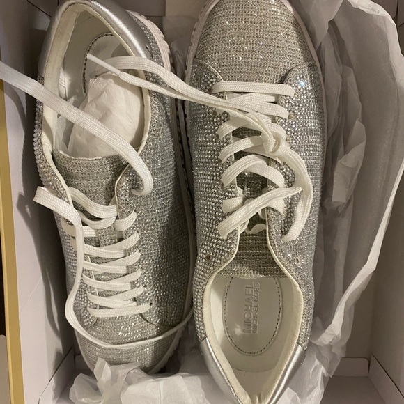 Michael Kors Women's Grove Lace-Up Sneakers - Picture 3 of 8